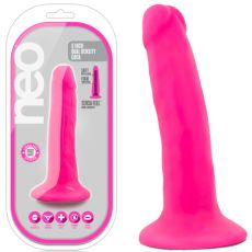 Blush Neo  6'' Dual Density Cock Realistic Dildo Suction Cup Dong Sex Toy