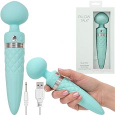 BMS PILLOW TALK SULTRY Massager Magic Wand CORDLESS ROTATING & WARMING  Vibrator Sex Toy