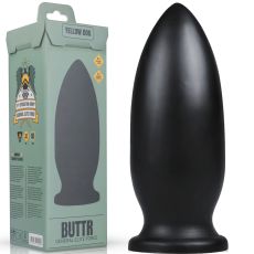 BUTTR Yellow Dog Butt Plug XXL Giant Bullet Anal Plug Suction Cup Sex Toy