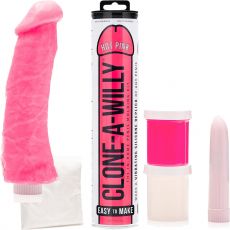 Clone A Willy HOT PINK Vibrator Dildo Casting Kit 