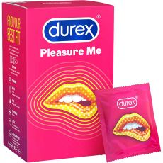 DUREX Pleasure Me Ribbed Dotted Condoms 30 Pack