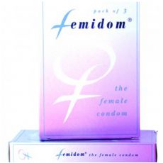 Femidom Female Condom 3 Pk