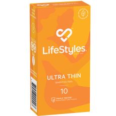 LifeStyles Ultra Thin Male Condoms 10's