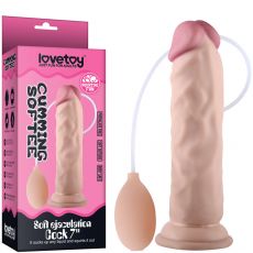 LOVETOY EJACULATING 8.5" DILDO REALISTIC VEINED SQUIRTING