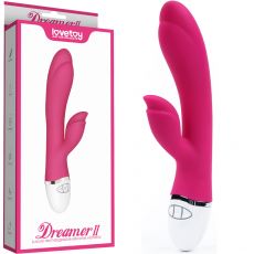 LoveToy Dreamer II 7 Speed USB Rechargeable Vibrator Rose Pink