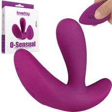 Lovetoy O Sensual Wearable Rider Vibrator Remote Control Dildo Couples Sex Toy