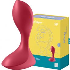 Satisfyer Backdoor Lover USB Rechargeable Anal Plug RED