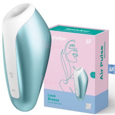 Satisfyer Love Breeze Air Pulse + Vibration Clitoral Stimulator Vibrator TEAL