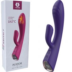 S-HANDE Alivior 8.5" G-Spot Rabbit Heating Vibrator Massager Wand USB