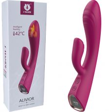  S-HANDE Alivior 8.5" G-Spot Rabbit Heated Vibrator Massager Wand USB 