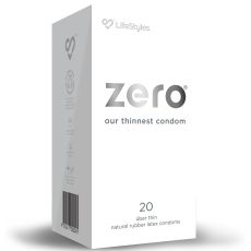 LifeStyles Zero Male Condoms 20's