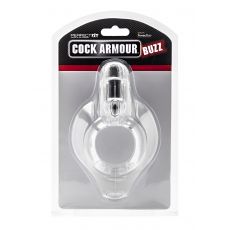 PerfectFit Cock Armour Buzz-Clear Vibrating Cock Ring
