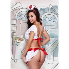 Cheeky Nurse Outfit White