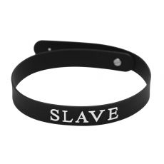 Master Series Slave Silicone Collar Black