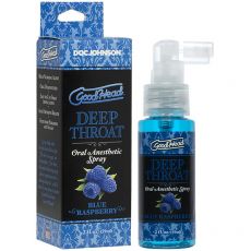 GoodHead Deep Throat Numbing Spray Oral Sex Blue Raspberry Flavour