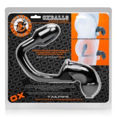 OXBALLS Tailpipe Asslock And Cocklock Chastity Anal Plug kit