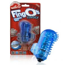 Screaming O FingO Blue Tingly Finger Vibrator