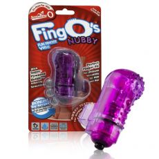 Screaming O FingO Purple Nubby Finger Vibrator