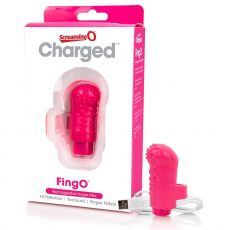 Screaming O Charged FingO Pink Finger Vibrator