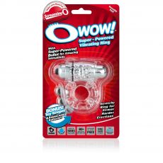 Screaming O Wow - Clear Vibrating Cock Penis Ring