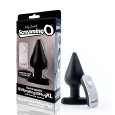 Screaming O Vibrating Anal Plug Remote Control Rechargeable XL