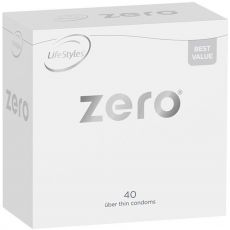 LifeStyles Zero Male Condoms 40's