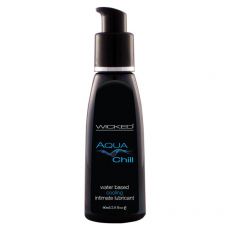 Wicked Aqua Chill Cooling Water Based Lubricant 60ml