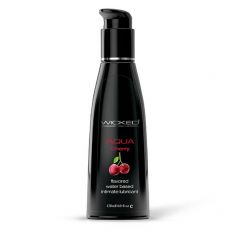 Wicked Aqua Cherry flavoured Lubricant Oral Sex Lube 120ml