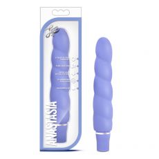 Blush Luxe Anastasia Periwinkle G-Spot Vibrator Beaded Purple