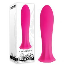 Evolved The Queen 20 Speed Vibrator USB Sex Toy Pink Unisex Anal