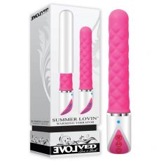 Evolved Summer Lovin' 7.5" Warming Vibrator USB Rechargeable Sex Toy