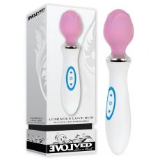 Evolved Luminous Love Bud USB Rechargeable Wand Massager Vibrator Sex Toy