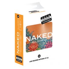 Four Seasons Naked Allsorts Condoms 6-pack