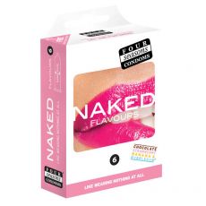 Four Seasons Naked Flavours Condoms 6-Pack