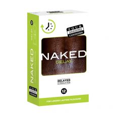 Four Seasons Naked Delay Condoms 12-pk
