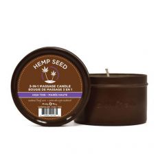 EARTHLY BODY Hemp Seed 3-In-1 Massage Candle High Tide