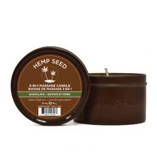 EARTHLY BODY Hemp Seed 3-In-1 Massage Candle Guavalava