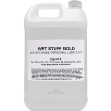 Wet Stuff Gold 5kg Personal Lubricant Water Based Sex Lube