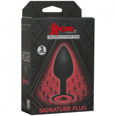 Signature Plug - 3&quot; (Black)