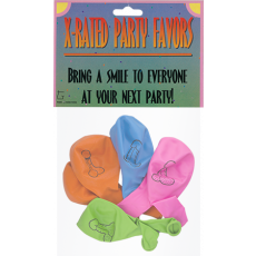 X-Rated Party Balloons (8 Pieces)