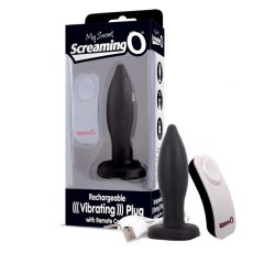 Screaming O Vibrating Anal Plug Remote Control Rechargeable