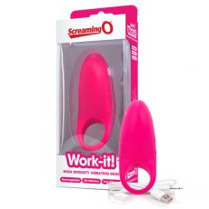 Work-It! Charged Ring (Pink)