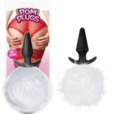 Fur Pom Pom (White)