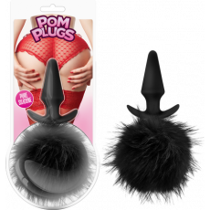 Fur Pom Pom (Black)
