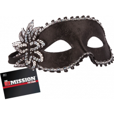 Masquerade Mask Black BDSM