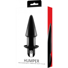 Humper Rechargeable Vibrating Butt Plug (Black)