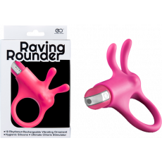Raving Rounder Cockring (Pink)