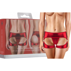 OUCH! EXOTIC VIBRATING PANTY RED Wearable Remote Control Vibrator