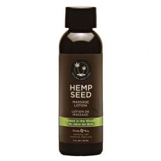 EARTHLY BODY Hemp Seed Massage Lotion Naked In The Woods White Tea & Ginger 59ml