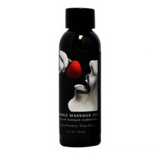 EARTHLY BODY Edible Massage Oil Succulent Strawberry Flavoured 59ml